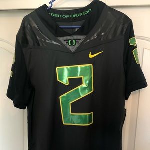 Oregon Ducks Black Football Jersey